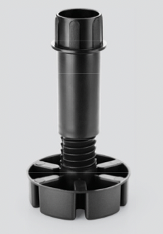 Adjustable Plinth Leg - Plastic